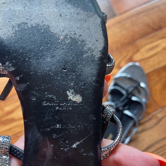 YSL Cassandra sandals - Picture 3 of 5